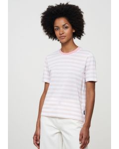 T-Shirt RECOLUTION Lily Stripes Rose