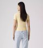T-Shirt LEVI'S® Essential Square Neck Tee French Vanilla Garment Dye