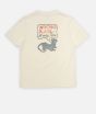 T-Shirt NUDIE JEANS Joni Wrong Place Offwhite