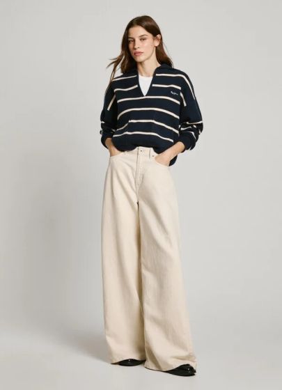 Jeans PEPE JEANS Jaimy Ecru Linen