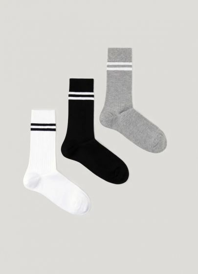 Socken PEPE JEANS Rib Multi 3er Pack