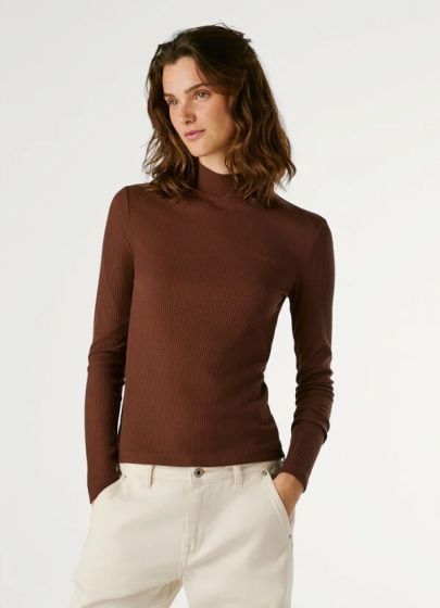 Stehkragenshirt PEPE JEANS Barbara