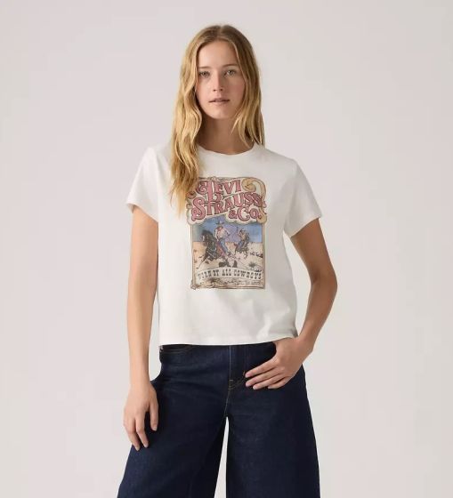 T-Shirt LEVI´S® Boxy Grafik Shirt Sugarswizzle
