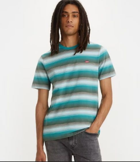 T-Shirt LEVI`S® Original Housemark Nostalgia Green Blue Slate