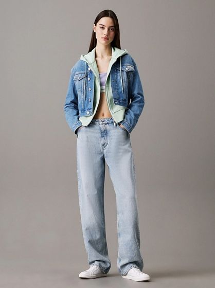 Jeansjacke CALVIN KLEIN 90's Cropped Denim Light