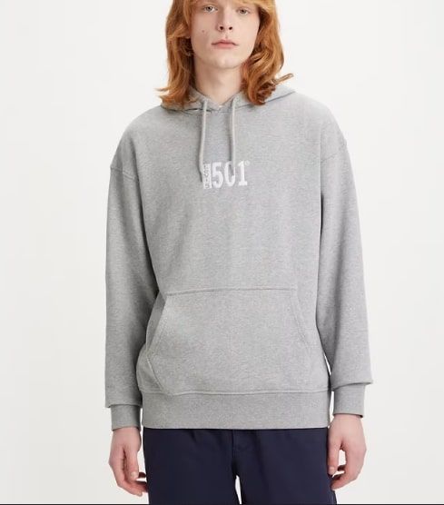 Hoodie LEVI`S® Grey