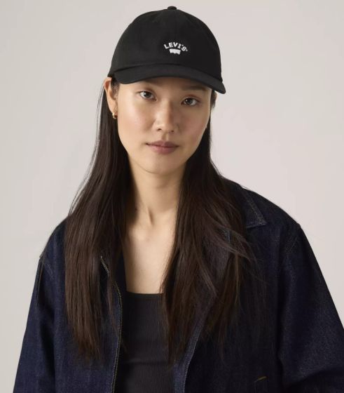 Kappe LEVI´S® Lazy Girl Logo Cap Caviar