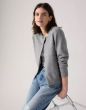 Weste LEVI´S® Rundhals-Cardigan Dark Heather Gray