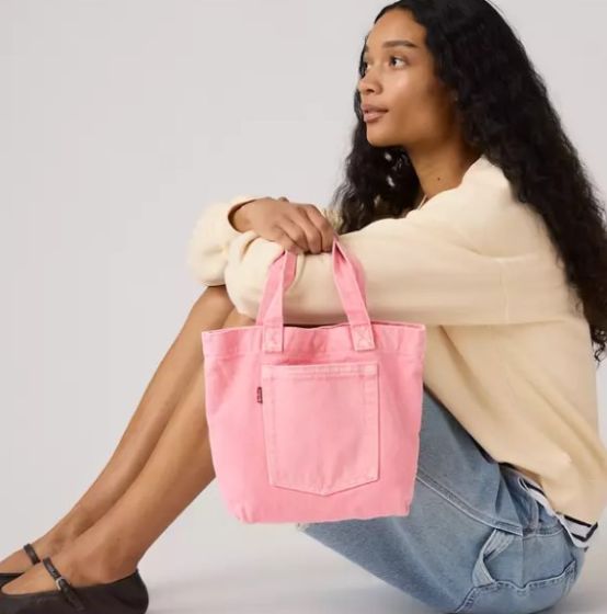 Mini-Shopper LEVI´S® Love Pink Washed Down