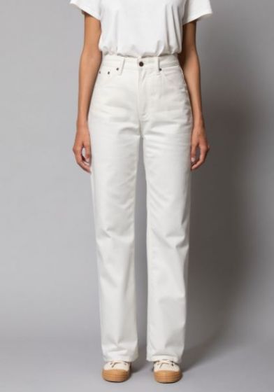 Jeans NUDIE CLEANEILEEN Recycled White