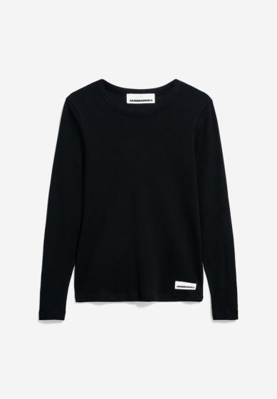 Ripp Longsleeve ARMEDANGELS Jaalia Black
