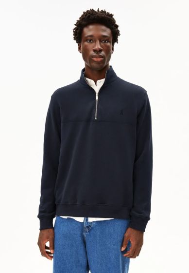 Fleece Troyer ARMEDANGELS Waarlo Night Sky