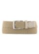 Herrengürtel ALBERTO Basic Braided Lightbeige