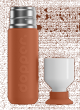Thermosflasche DOPPER Insulated 350ml Terracotta Tide