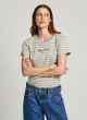 T-Shirt PEPE JEANS Elba Washed Green