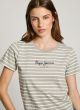 T-Shirt PEPE JEANS Elba Washed Green