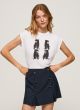 T-Shirt PEPE JEANS Tamara White