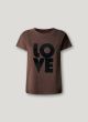 T-Shirt PEPE JEANS Beatrisa Trailbrown