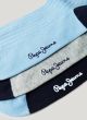 3Er- Pack Socken Colorrib Oxfordblue