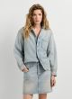 Hemdjacke PEPE JEANS Denim Soft Ecru