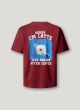 T-Shirt PEPE JEANS Charlie Ruby Wine Red