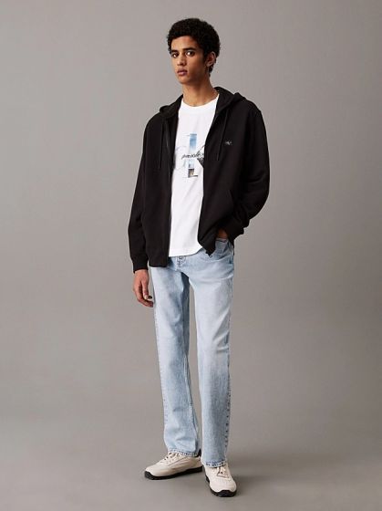 Weste CALVIN KLEIN Reißverschluss-Hoodie Ck Black