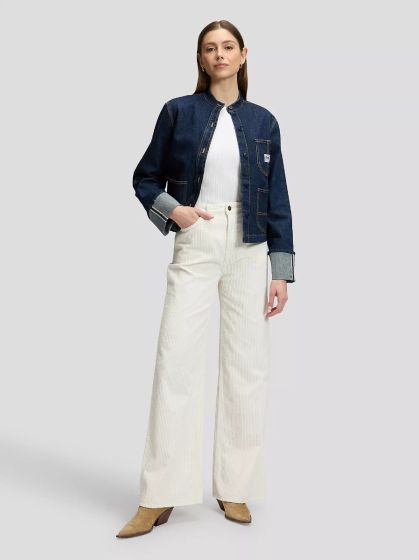 Cord Jeans LEE Stella Corduroy Trousers Ecru