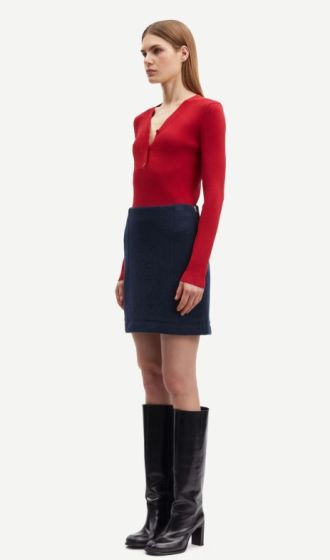Pullover SAMSØE & SAMSØE Saleonore Scarlet Sage