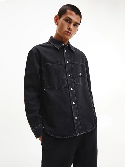 Jeanshemd CALVIN KLEIN Denim Black
