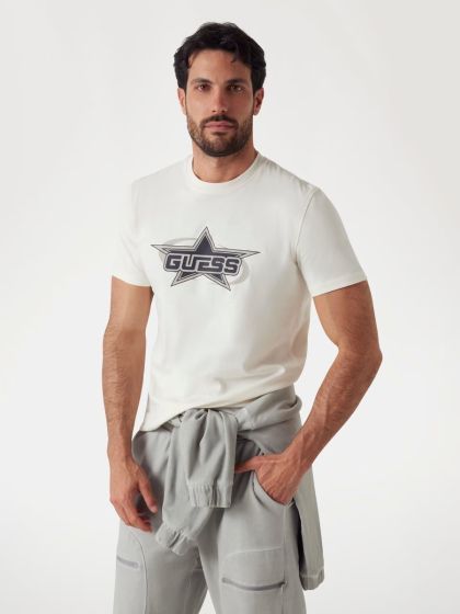 T-Shirt GUESS Salt White