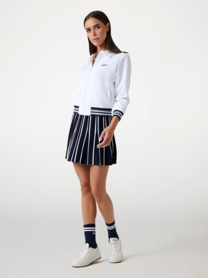 Sweatjacke GUESS Logo Weiß
