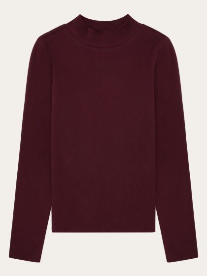 Stehkragenshirt KNOWLEDGE COTTON APPAREL