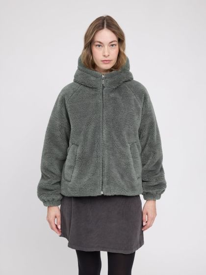 Jacke MAZINE Faux-Fur Hooded Jacket Light Bottle