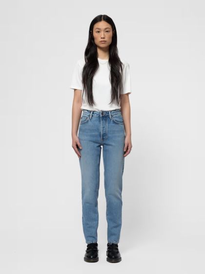 Jeans NUDIE JEANS Breezy Britt Blue Rebel