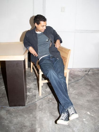 Jeans NUDIE JEANS Rad Rufus Blue Soil