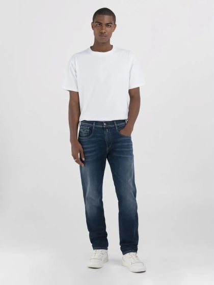 Jeans REPLAY Anbass Hyperflex Dust Dark Blue