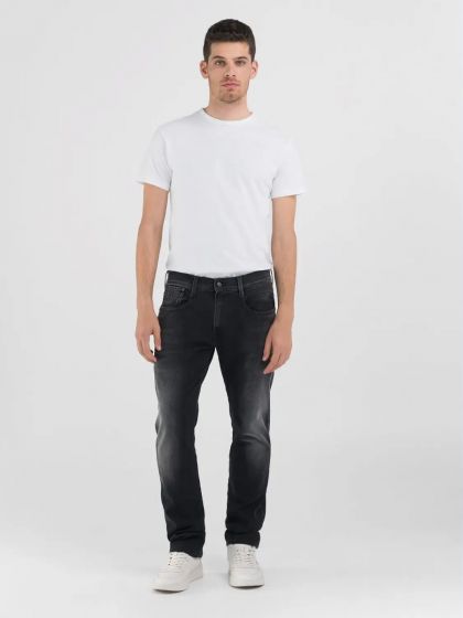 Jeans REPLAY Anbass Hyperflex Dust Black