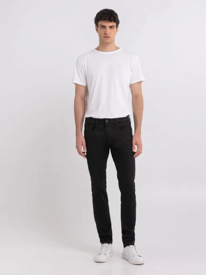 Jeans REPLAY Anbass Hyperflex Re-Used Black