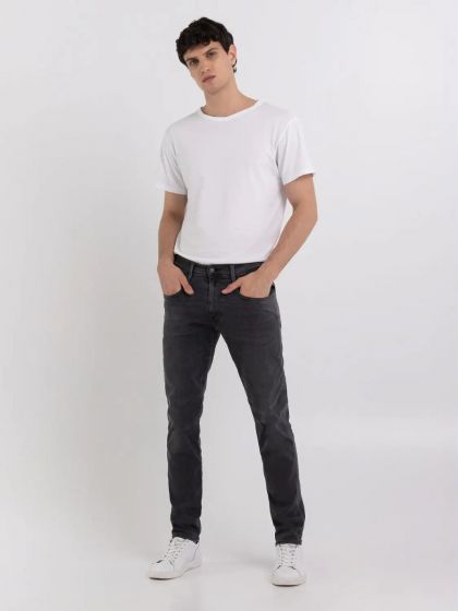 Jeans REPLAY Anbass Hyperflex Re-Used Dark Grey