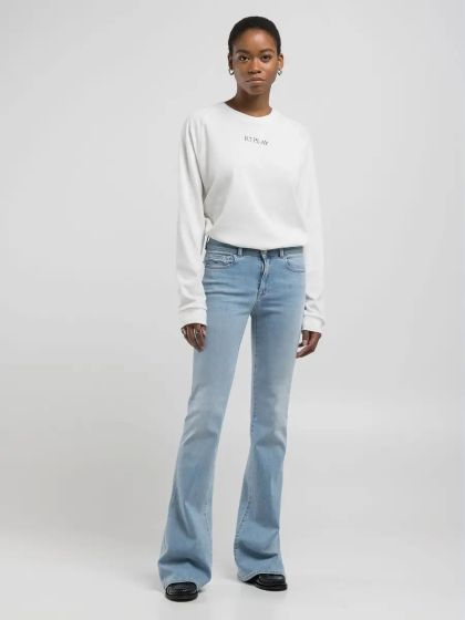 Jeans REPLAY New Luz Flare Light Blue