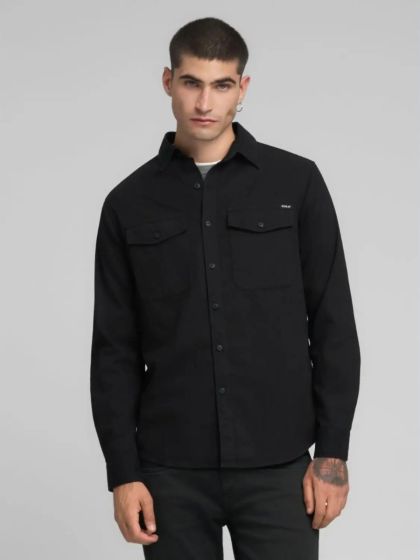 Jeanshemd REPLAY Black