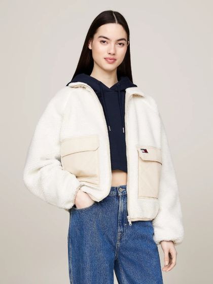 Bomberjacke TOMMY HILFIGER Ancient White