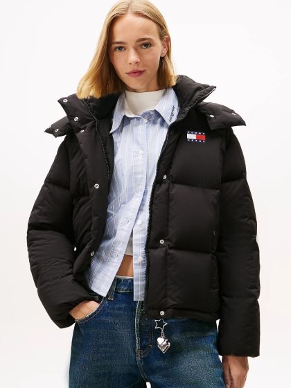 Alaska Puffer-Daunenjacke TOMMY HILFIGER Black