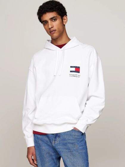 Hoodie TOMMY HILFIGER White