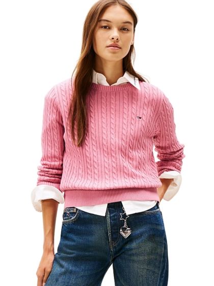 Zopfstrick Pullover TOMMY HILFIGER