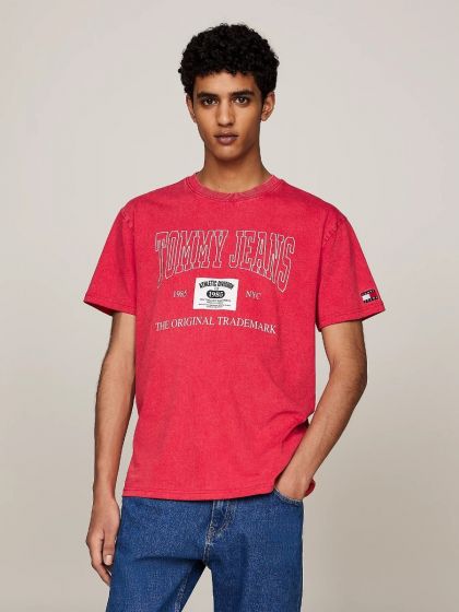 T-Shirt TOMMY HILFIGER Deep Crimson