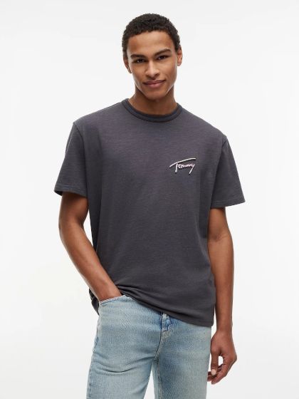 T-Shirt TOMMY HILFIGER Washed Black