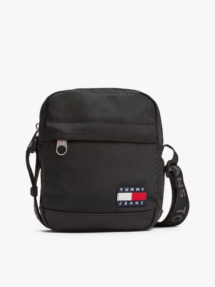 Crossbody-Reportertasche TOMMY HILFIGER Black