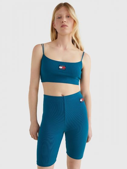 Rippstrick-Top TOMMY HILFIGER