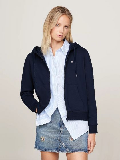 Zip Hoodie TOMMY HILFIGER Dark Night Navy